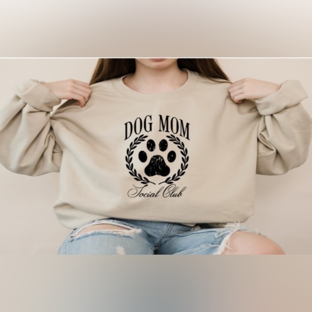 Dog Mom Social Club- Sand
